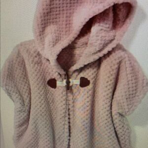 Cozy Pink Kids Hooded Jacket